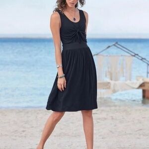 Elegant Black Sleeveless Dress